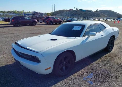 2012 Dodge Challenger Sxt Plus из США, поврежденный, VIN 2C3CDYAGXCH186517
